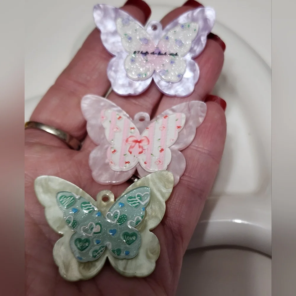 N/A butterfly pendants